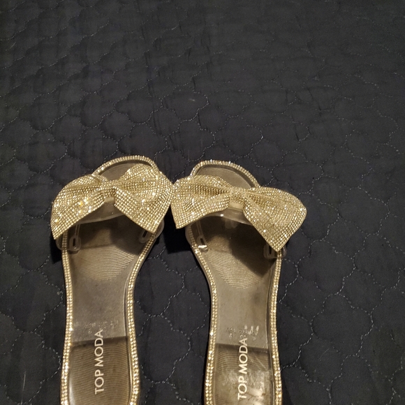 Top Moda plastic sandals with crystals. - Picture 4 of 5